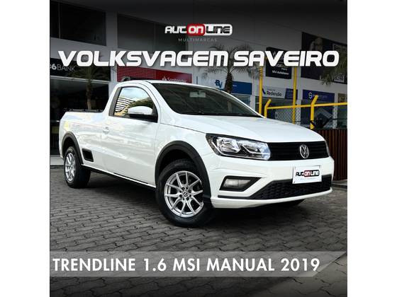VOLKSWAGEN SAVEIRO 1.6 MSI TRENDLINE CS 8V FLEX 2P MANUAL VOLKSWAGEN SAVEIRO 1.6 MSI TRENDLINE CS 8V FLEX 2P MANUAL